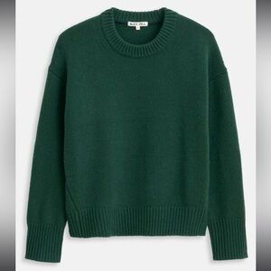ALEX MILL Nottinghill Merino Wool Blend Sweater Medium Green NWT